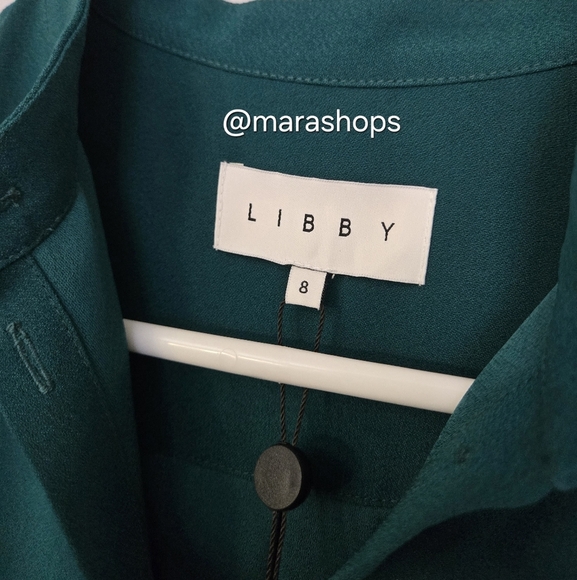 Libby London Shoreditch Green Shirt Dress - Picture 3 of 8